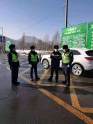 吉林高速公安确保防疫物资车辆运输畅通